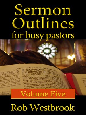 cover image of Sermon Outlines for Busy Pastors